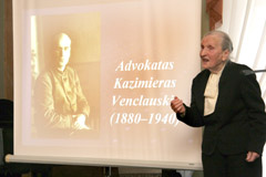 Pagerbtas Kazimiero Venclauskio atminimas Pagerbtas Kazimiero Venclauskio atminimas