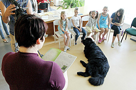 Kai į biblioteką ateina šuo Kai į biblioteką ateina šuo