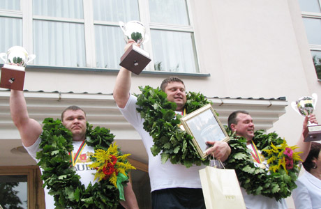 Žydrūnas Savickas – stipriausias šalyje Žydrūnas Savickas – stipriausias šalyje