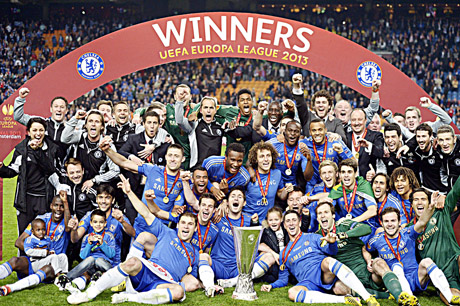 Europos lygos finale – „Chelsea“ futbolininkų triumfas Europos lygos finale – „Chelsea“ futbolininkų triumfas