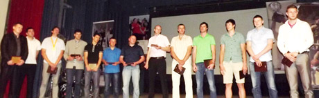 Pagerbė „Kristalo“ sportininkus Pagerbė „Kristalo“ sportininkus