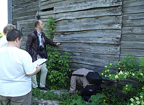 Atrastos autentiškos sinagogos durys Atrastos autentiškos sinagogos durys