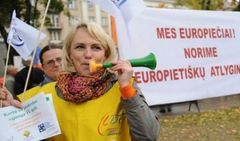 Mūsų profsąjungoms trūksta solidarumo Mūsų profsąjungoms trūksta solidarumo