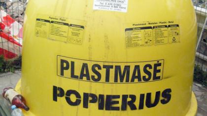 Plastiko atliekų neišvežė kelias savaites