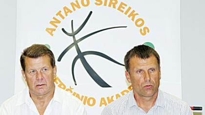 Įkurta Antano Sireikos krepšinio akademija