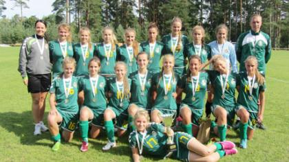 Estės laimėjo Baltijos merginų futbolo turnyrus