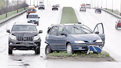 Susidūrė automobiliai