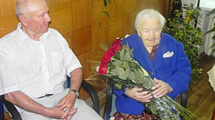 Pagerbta 103 metų sulaukusi ilgaamžė