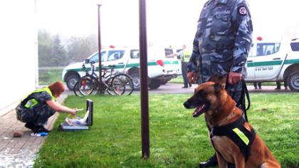 Chuliganus susekė policijos šuo