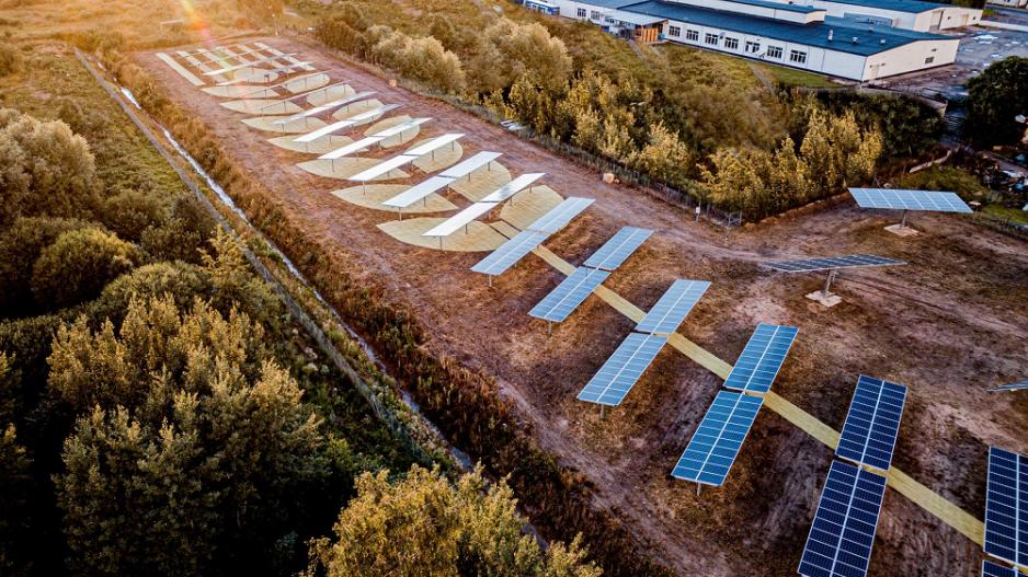 "Biržų duonos" saulės elektrinė